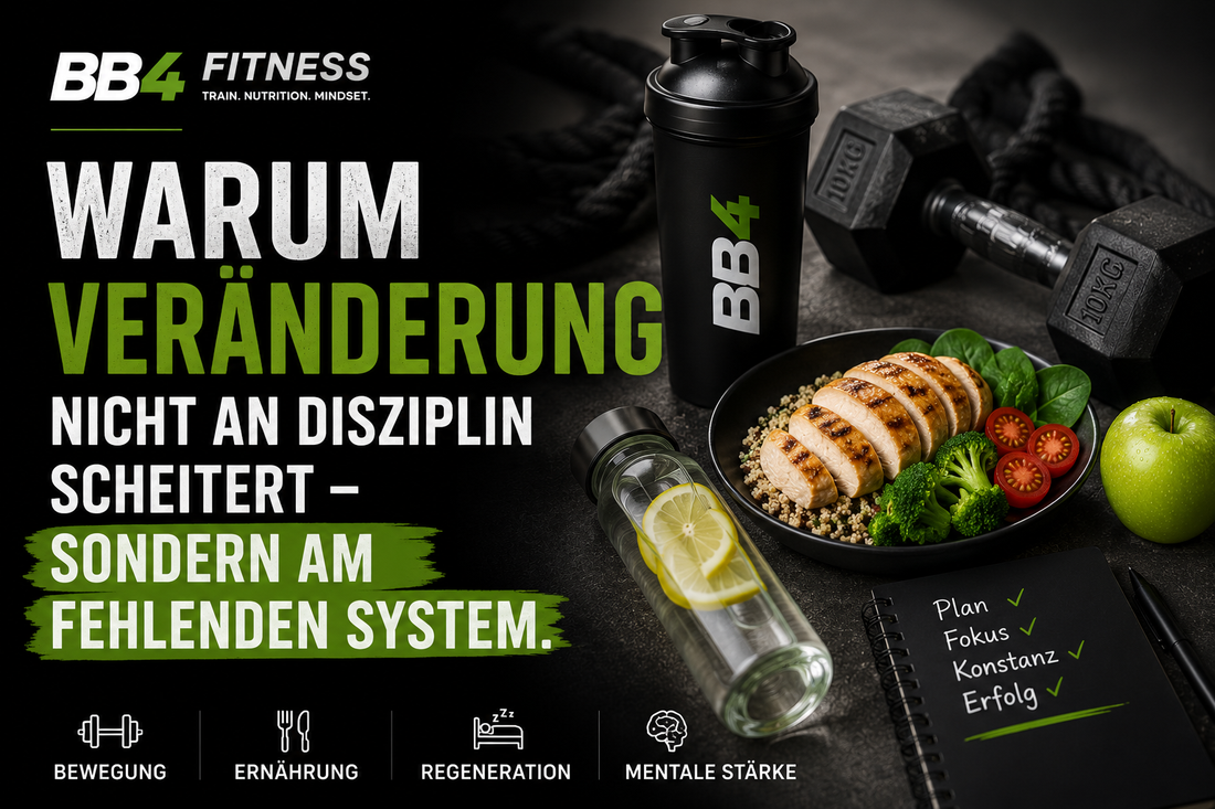 Warum Veränderung nicht an Disziplin scheitert, sondern am fehlenden System
